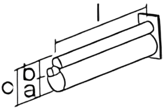 Rectangular flange(4:1)cartridge 