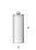310mL Plastic Cartridge(ultraflow cartridge)