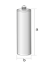 400mL Plastic Cartridge(powerflow hp combi)